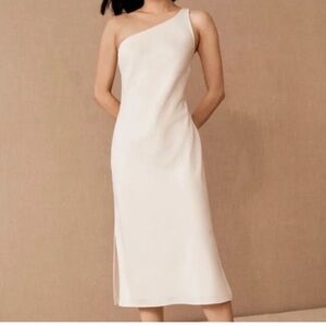 BHLDN Sachin & Babi Audrie One Shoulder Midi Dress size 2